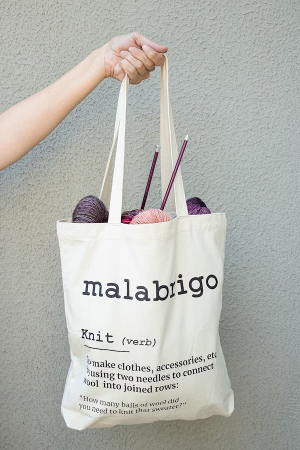Malabrigo Knit tote