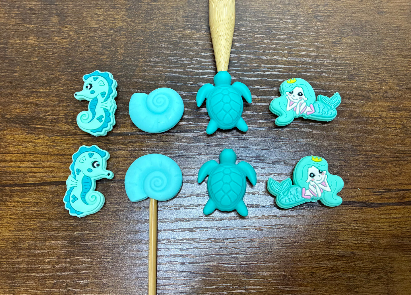 Totally Teal Point Protectors Set WITHOUT Keeper Keychain