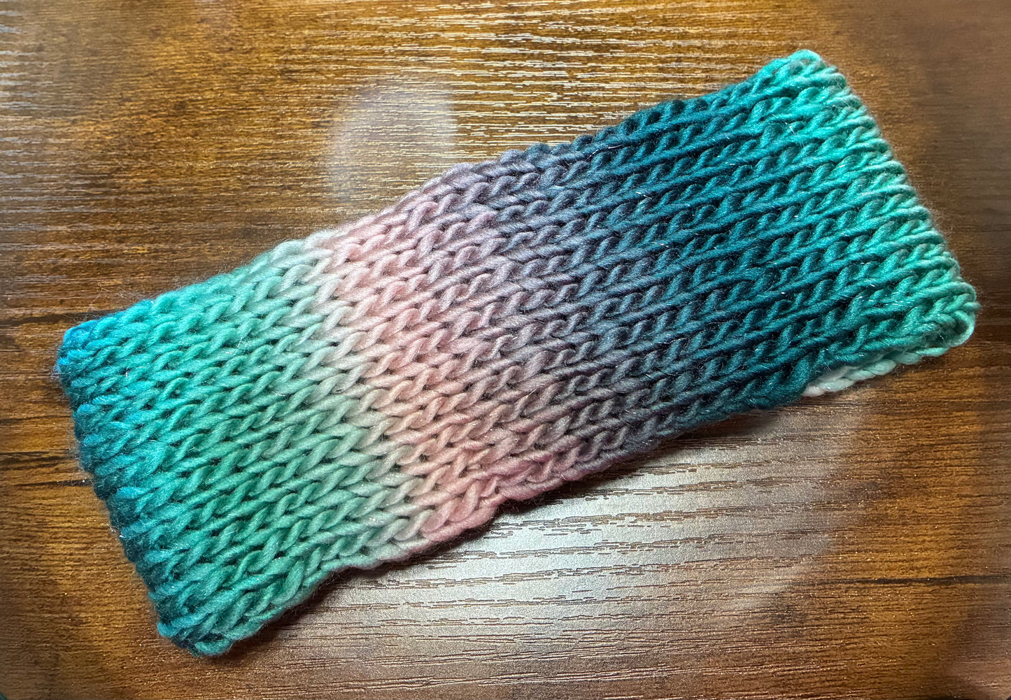 Headband, Acrylic, Teals & Pinks Sparkle