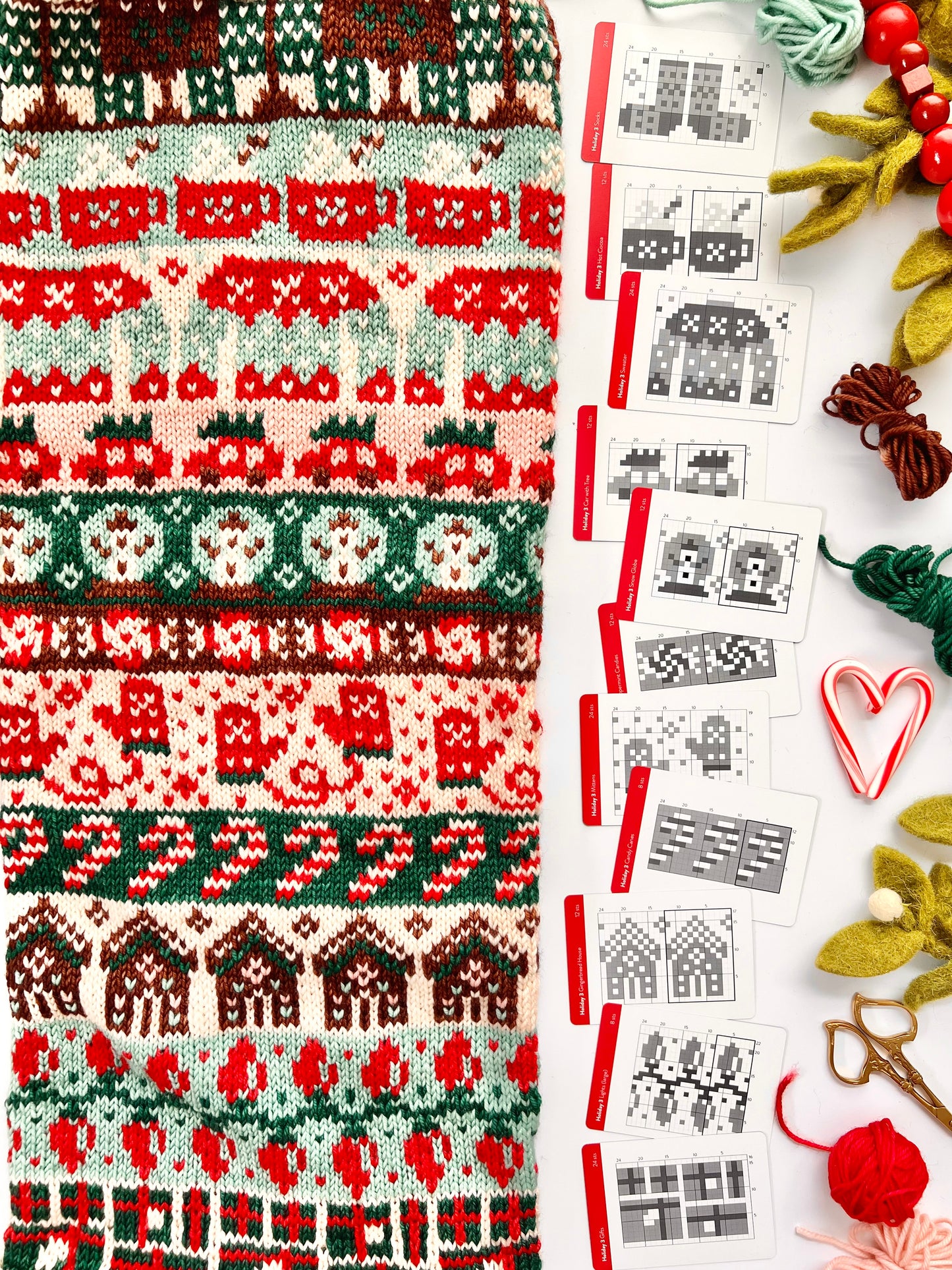 Pacific Knit Co. "Holiday 3" Doodle Card Deck (Expansion Deck)