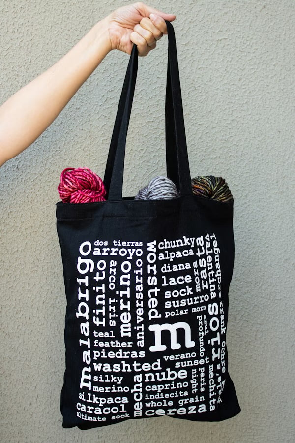 Malabrigo Words Tote