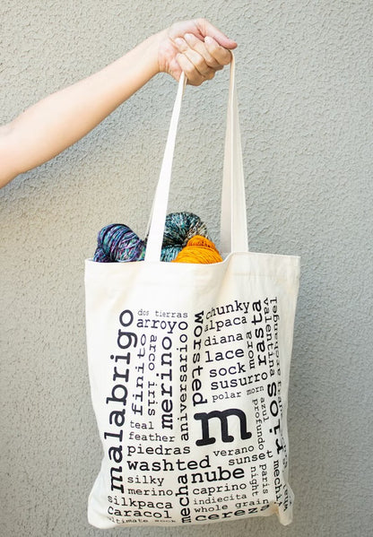 Malabrigo Words Tote