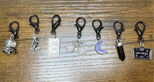 Magic Moon Moth Stitch Marker Set