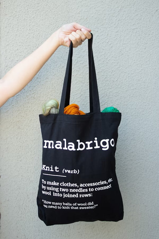 Malabrigo Knit tote