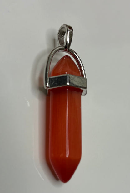 Point Protector Keeper Keychain Glass Point charm-Lobster Clasp with Keyring