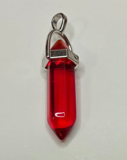 Point Protector Keeper Keychain Glass Point charm-Lobster Clasp with Keyring