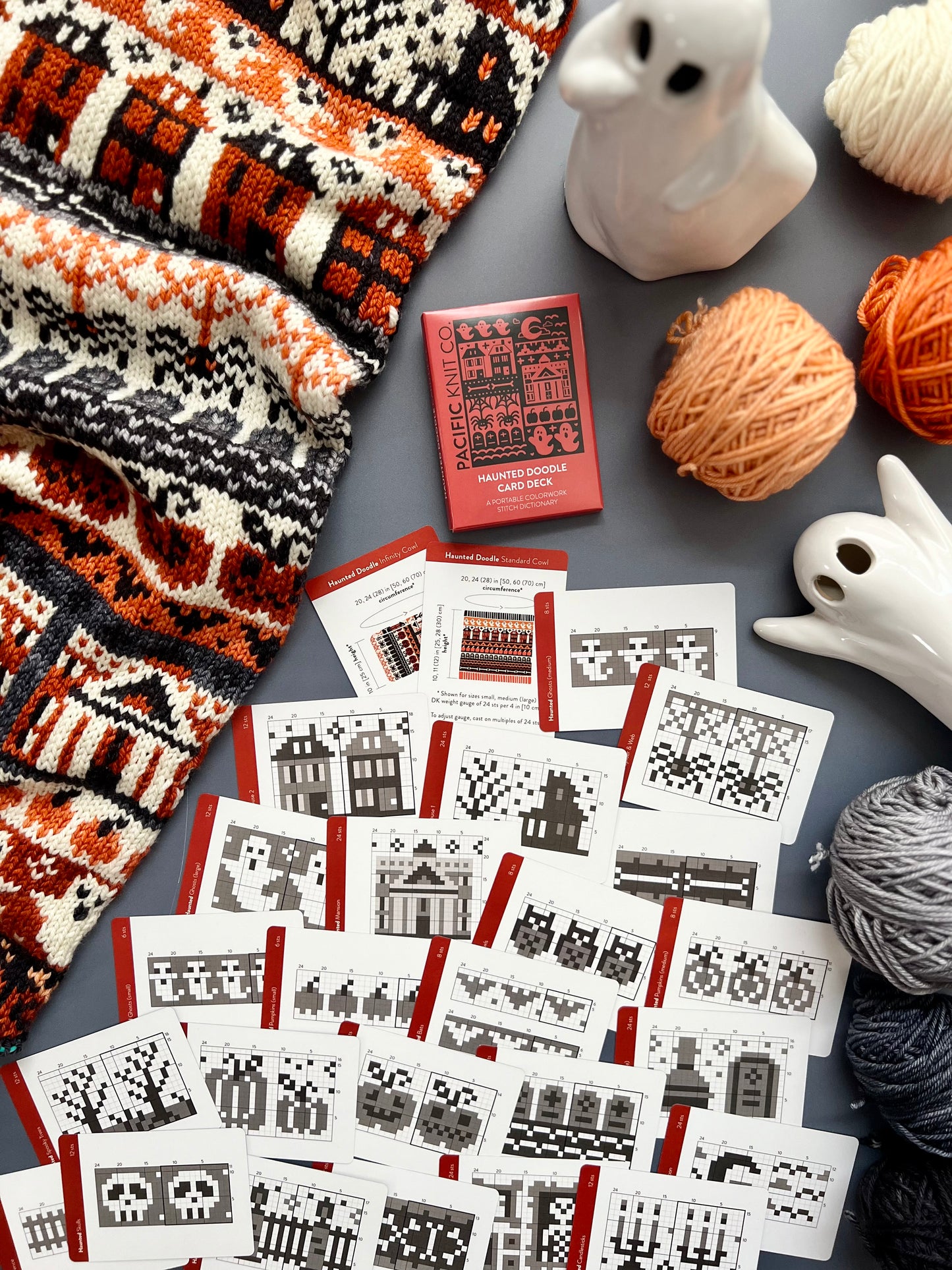 Pacific Knit Co. Haunted Doodle Card Deck (Expansion Deck)