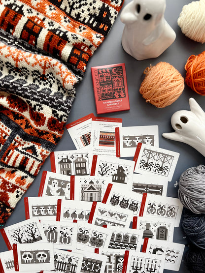 Pacific Knit Co. Haunted Doodle Card Deck (Expansion Deck)