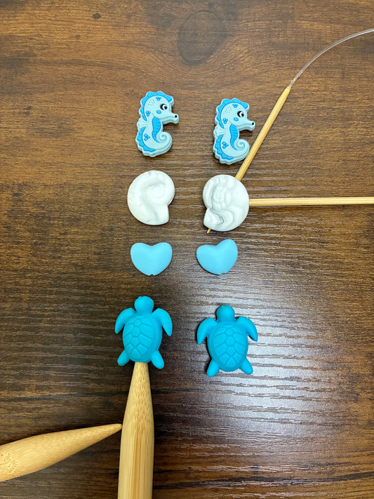 Blue Beauty Point Protectors Set WITHOUT keychain keeper