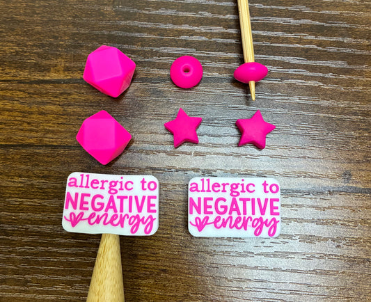 Allergic to Negative Energy Point Protectors Set