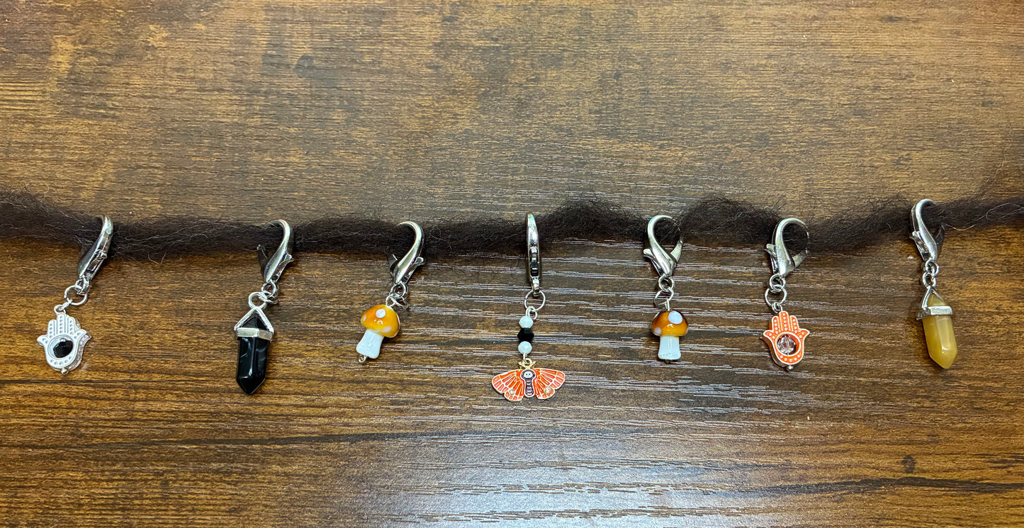 Garden Witch Vibes Stitch Marker Set