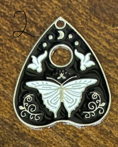 Ouiji Planchette Keeper Keychain-Lobster Clasp w/Keyring