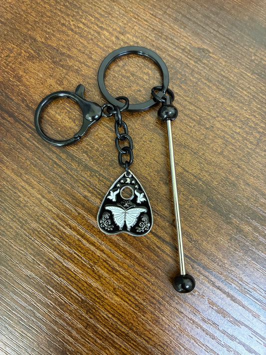 Ouiji Planchette Keeper Keychain-Lobster Clasp w/Keyring