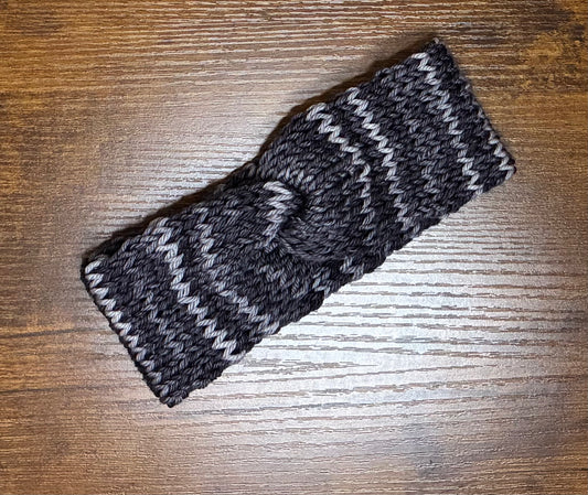 Headband, Wool, Greys