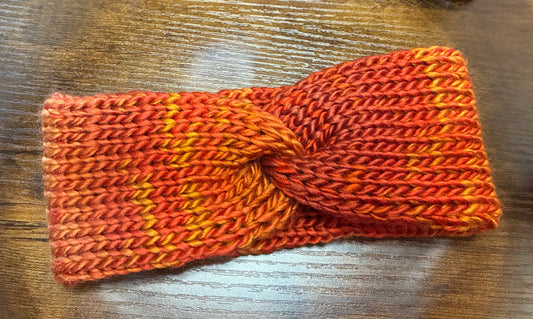 Headband, Acrylic, Oranges