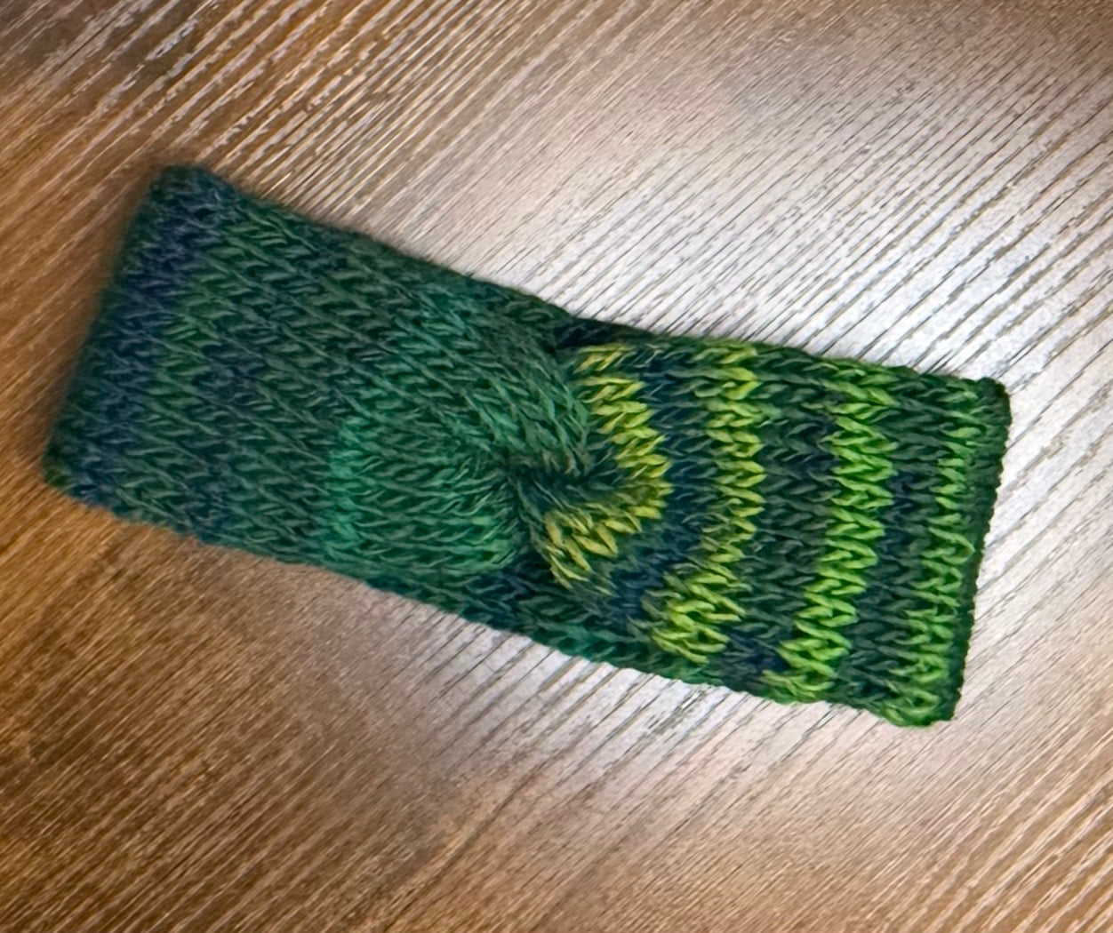 Headband, Acrylic, Blues & Greens
