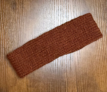 Headband, Wool & Alpaca, Orange