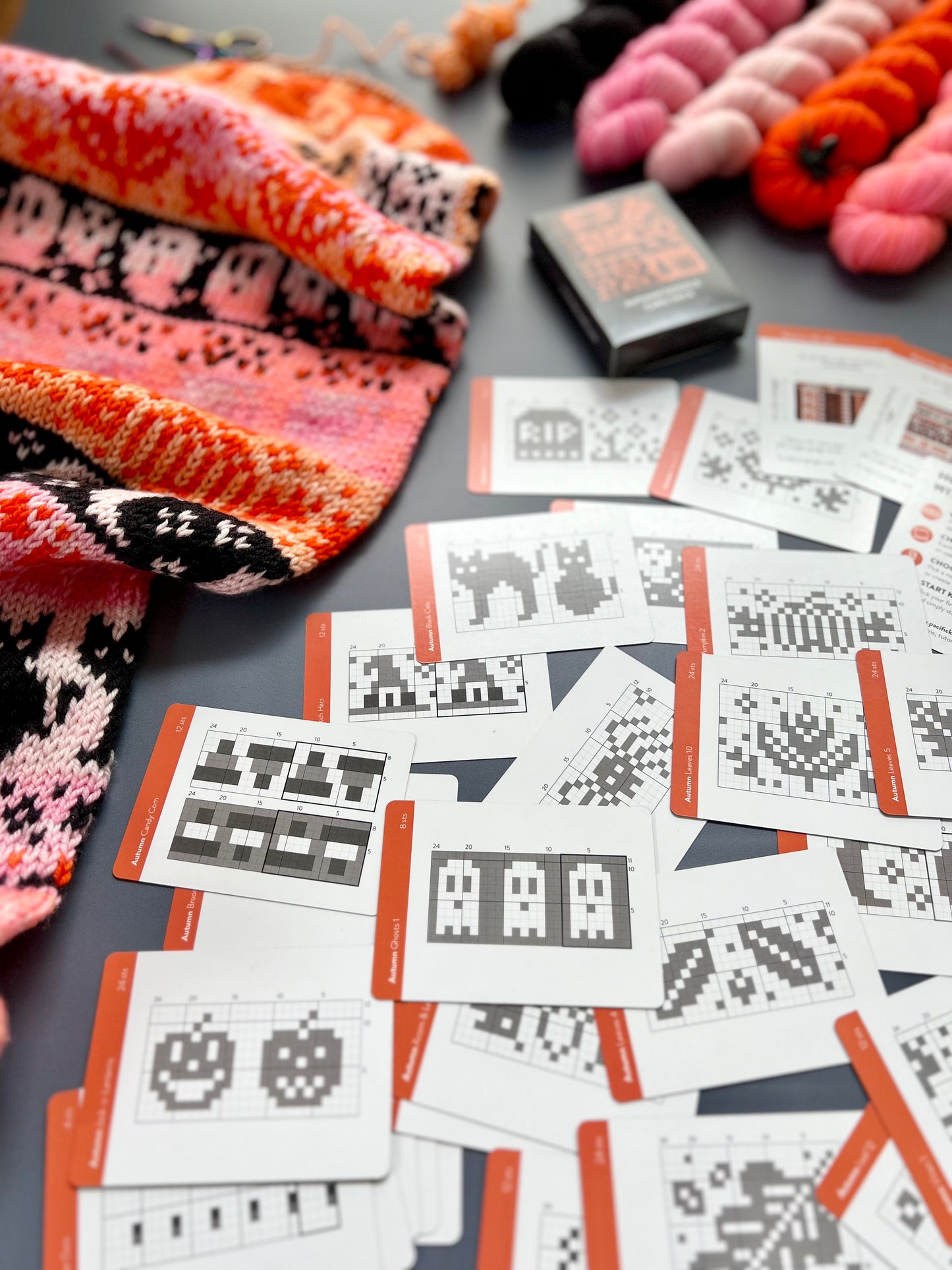 Pacific Knit Co. Autumn Doodle Card Deck