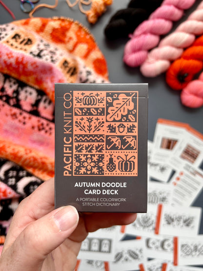 Pacific Knit Co. Autumn Doodle Card Deck