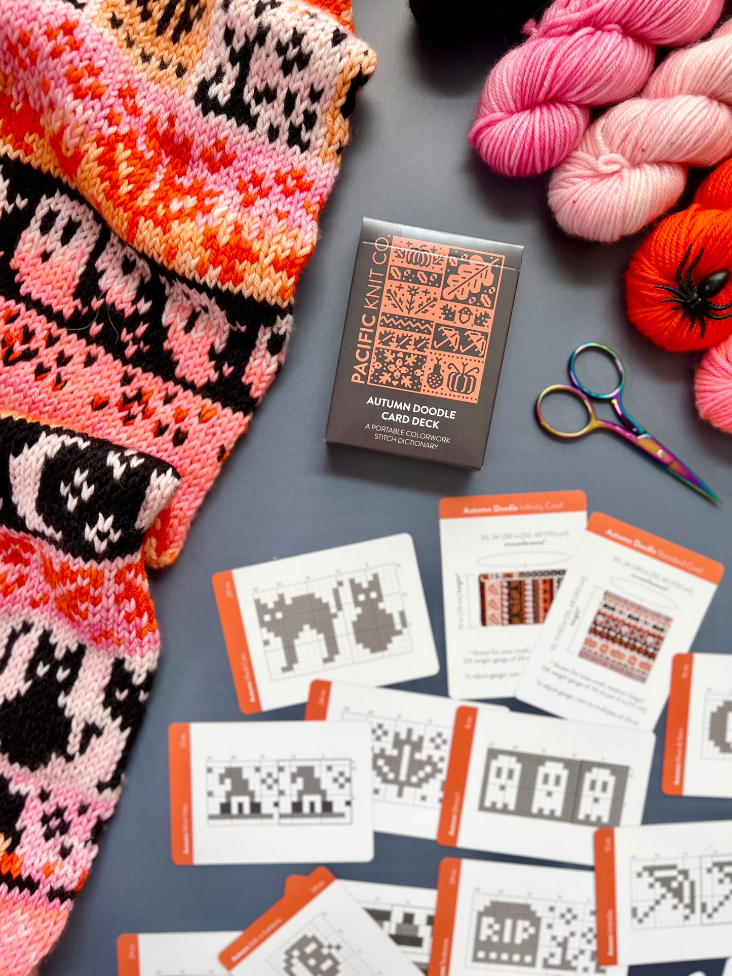Pacific Knit Co. Autumn Doodle Card Deck