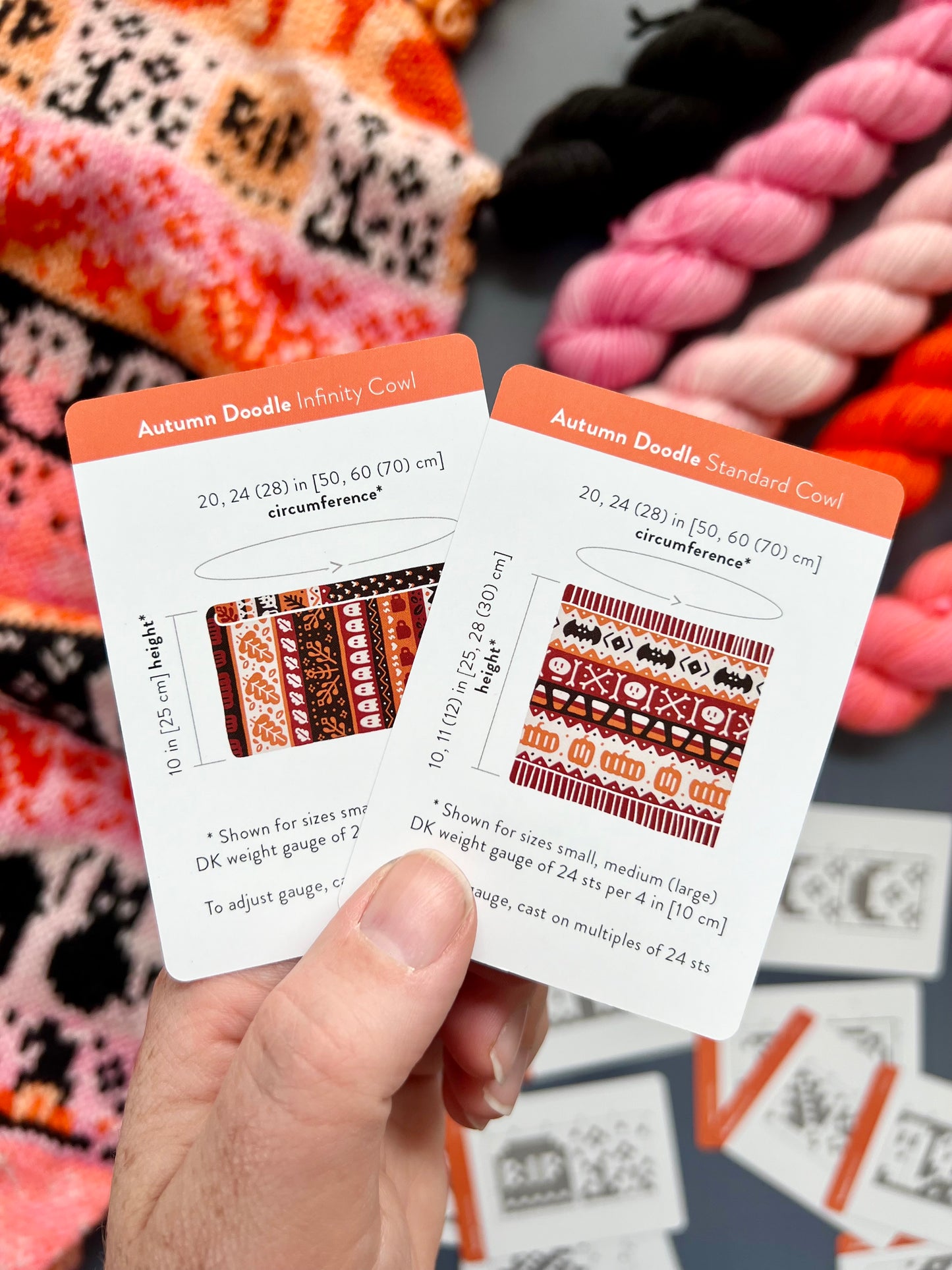 Pacific Knit Co. Autumn Doodle Card Deck