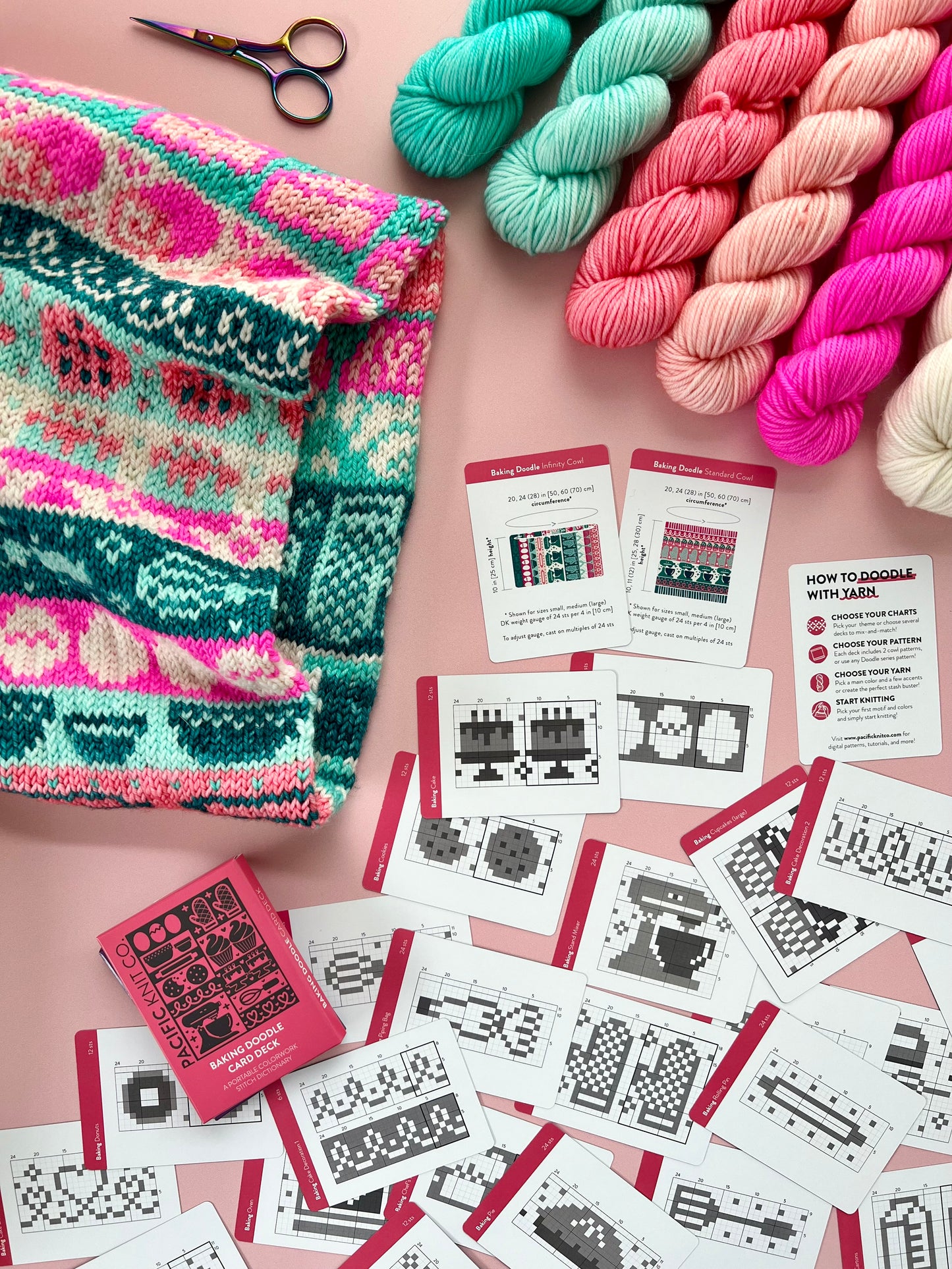 Pacific Knit Co. Baking Doodle Card Deck (Expansion Deck)