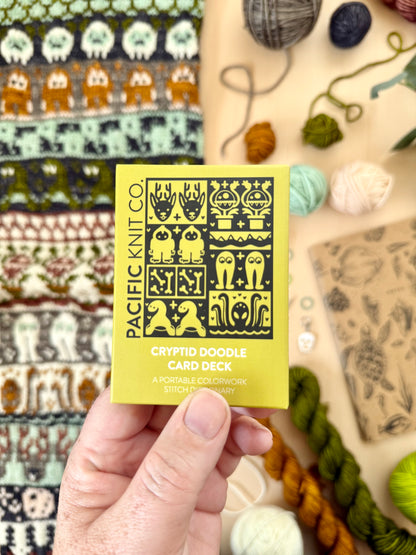 Pacific Knit Co. Cryptid Doodle Card Deck (Expansion Deck)