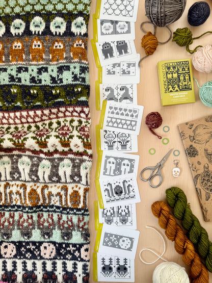 Pacific Knit Co. Cryptid Doodle Card Deck (Expansion Deck)