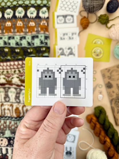 Pacific Knit Co. Cryptid Doodle Card Deck (Expansion Deck)