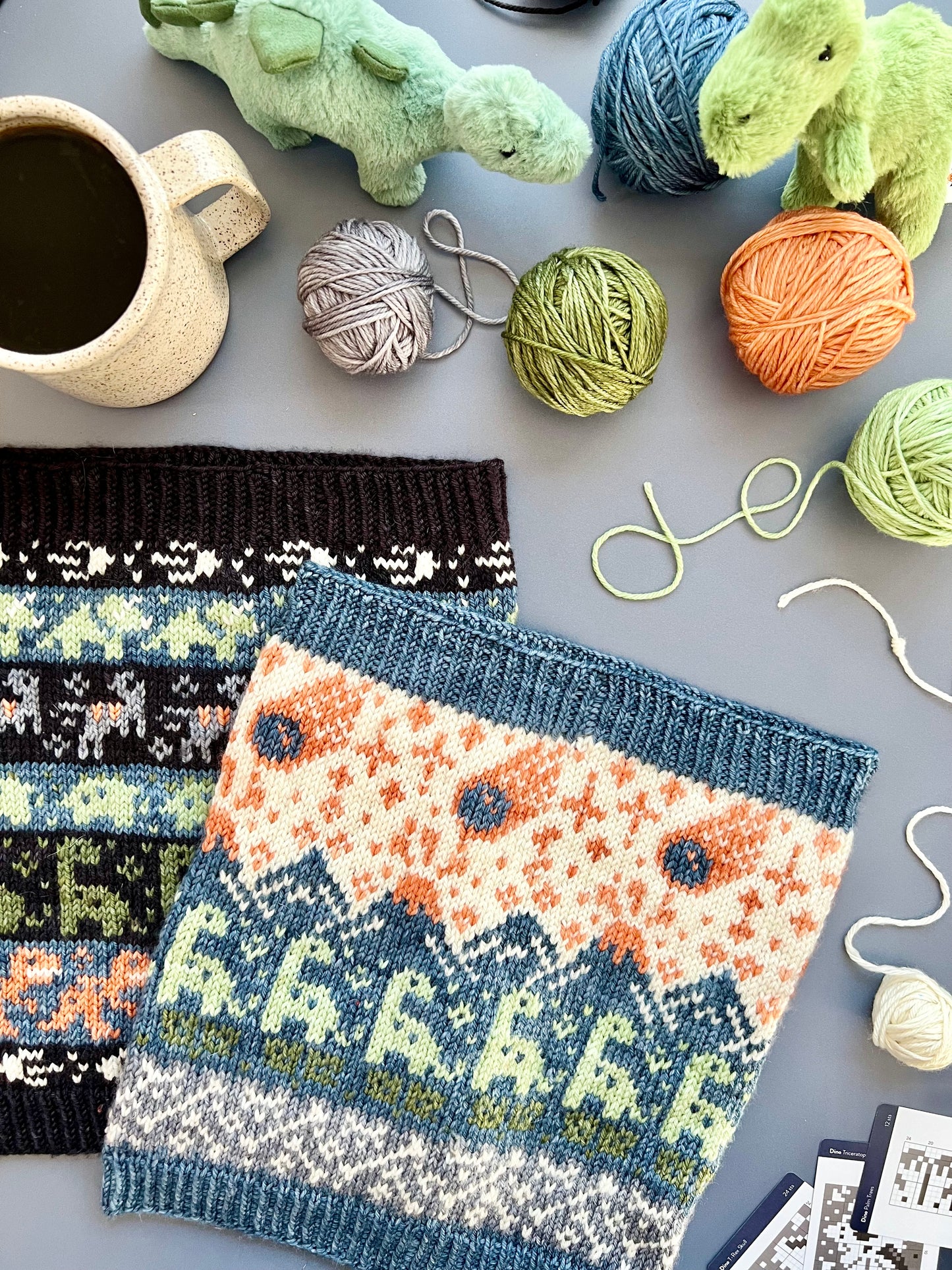 Pacific Knit Co. Dino Doodle Card Deck (Expansion Deck)