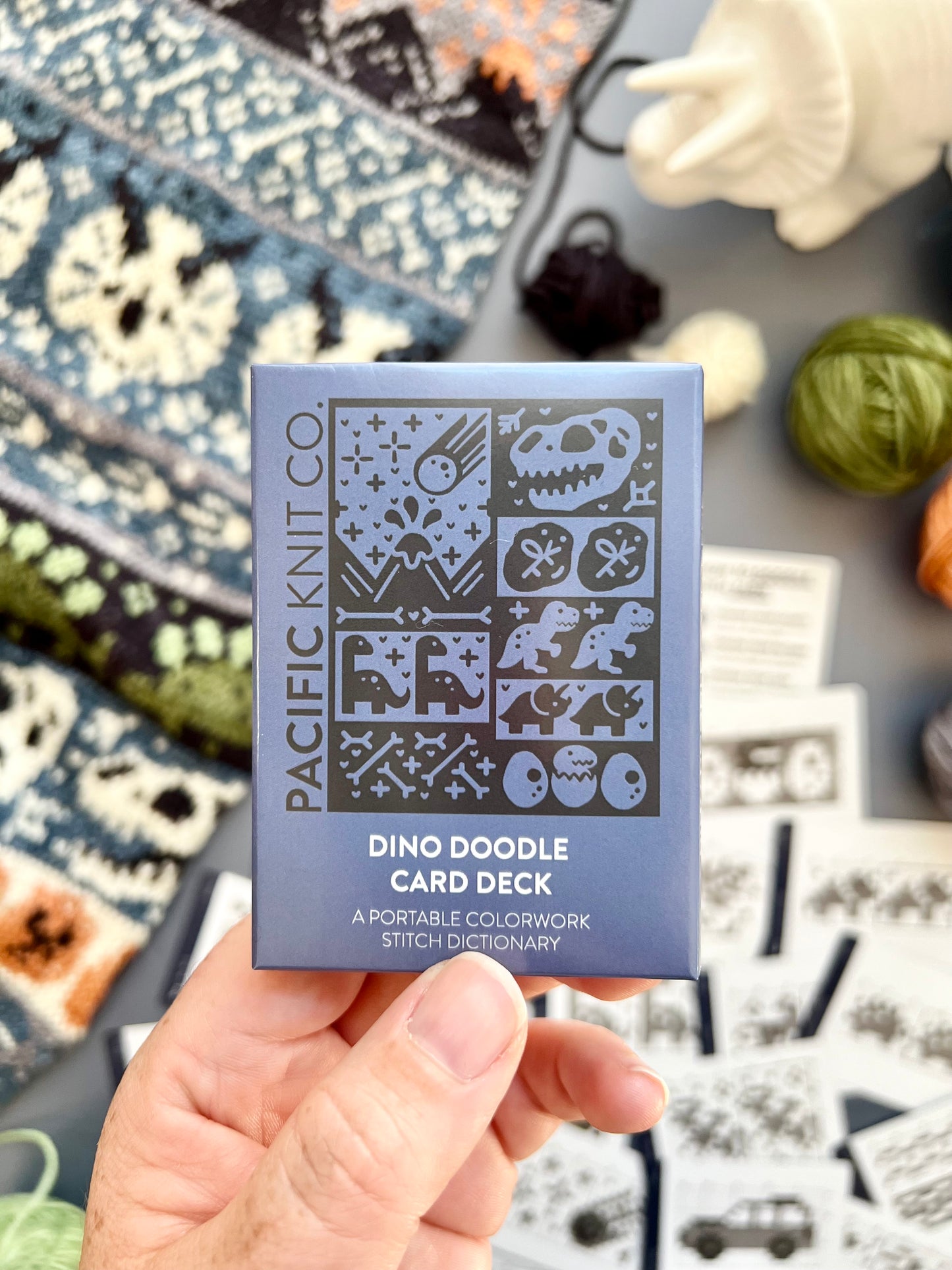 Pacific Knit Co. Dino Doodle Card Deck (Expansion Deck)