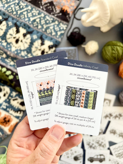 Pacific Knit Co. Dino Doodle Card Deck (Expansion Deck)