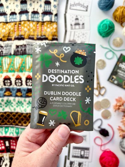 Pacific Knit Co. Dublin Doodle Card Deck (Foil Pack)
