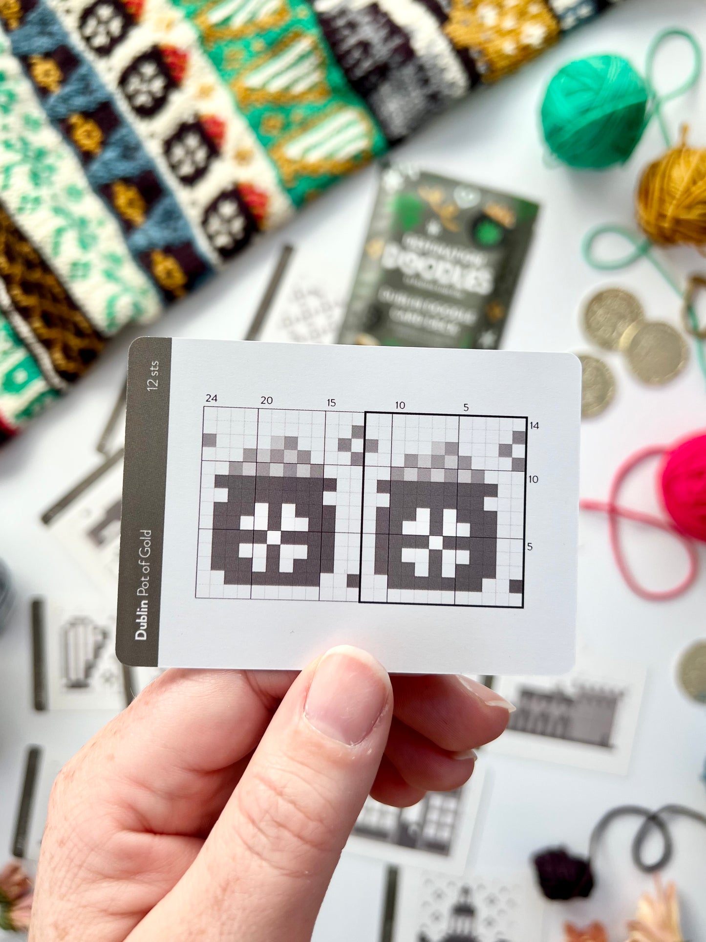 Pacific Knit Co. Dublin Doodle Card Deck (Foil Pack)