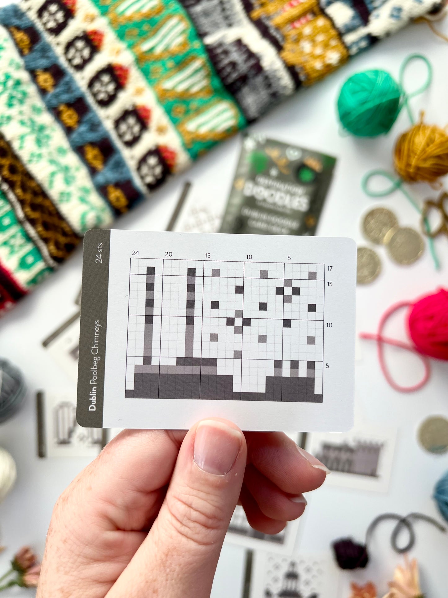 Pacific Knit Co. Dublin Doodle Card Deck (Foil Pack)