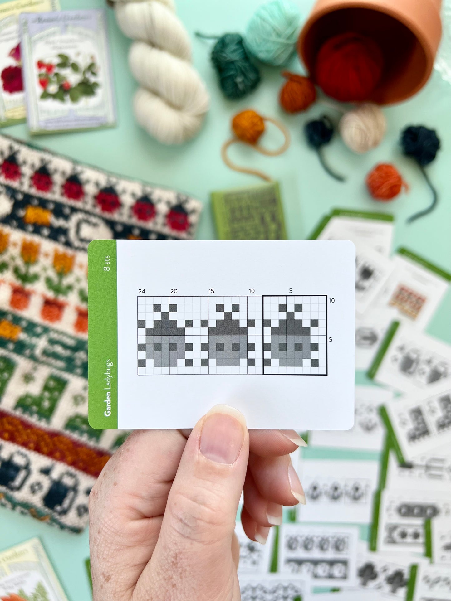 Pacific Knit Co. Garden Doodle Card Deck (Expansion Deck)