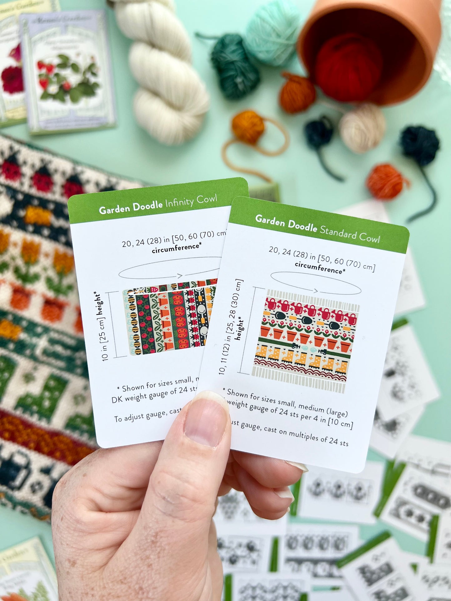 Pacific Knit Co. Garden Doodle Card Deck (Expansion Deck)