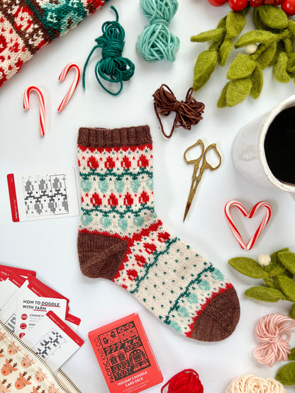 Pacific Knit Co. "Holiday 3" Doodle Card Deck (Expansion Deck)