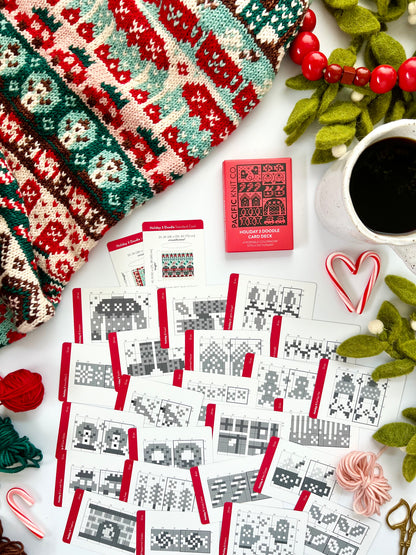 Pacific Knit Co. "Holiday 3" Doodle Card Deck (Expansion Deck)