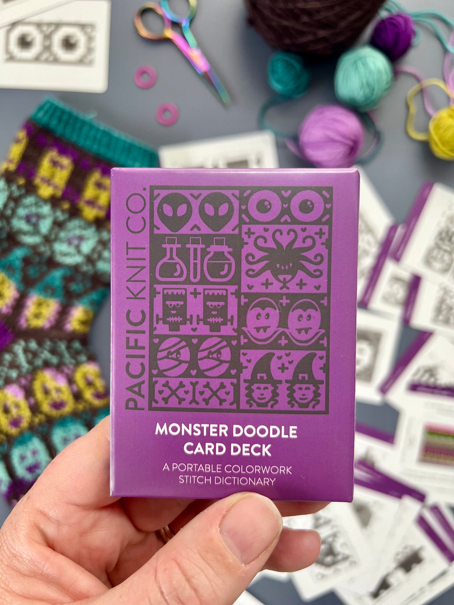 Pacific Knit Co. Monster Doodle Card Deck (Expansion Deck)