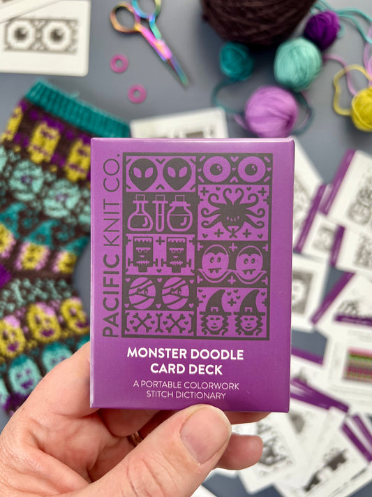 Pacific Knit Co. Monster Doodle Card Deck (Expansion Deck)