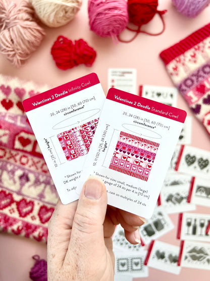 Pacific Knit Co. "Valentine's 2" Doodle Card Deck (Expansion Deck)