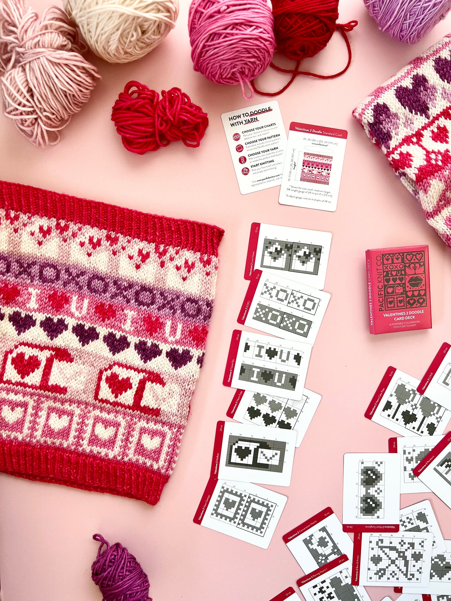 Pacific Knit Co. "Valentine's 2" Doodle Card Deck (Expansion Deck)