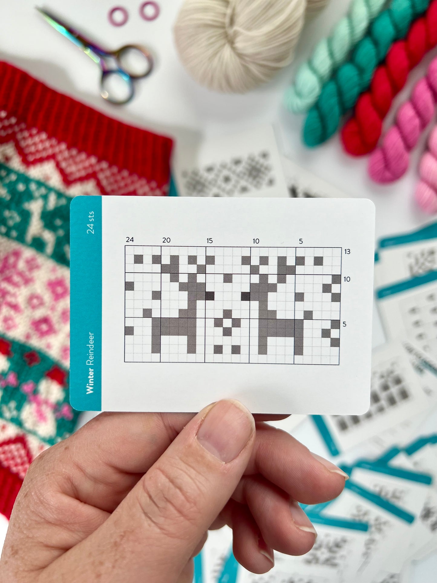 Pacific Knit Co. Winter Doodle Card Deck