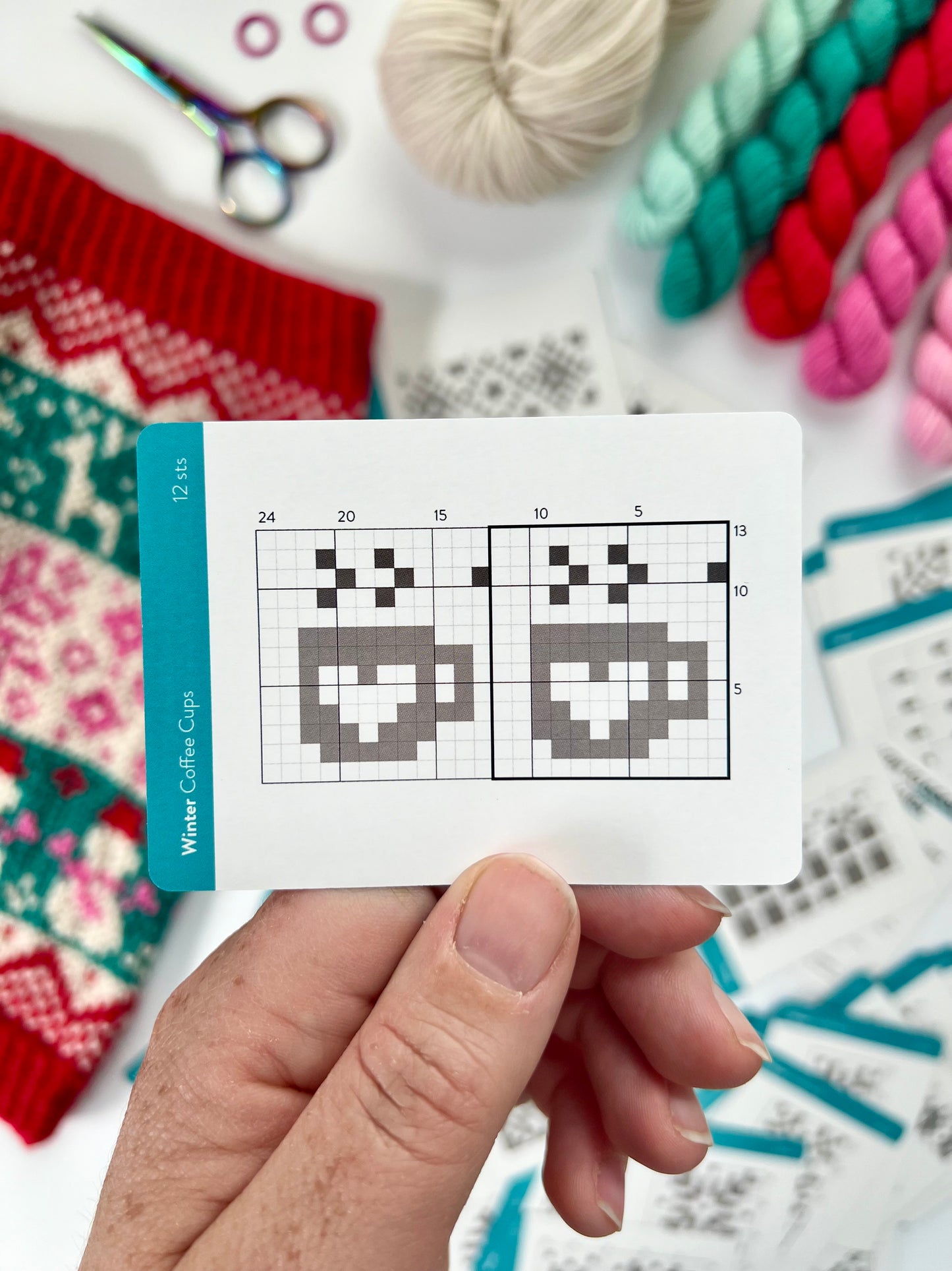 Pacific Knit Co. Winter Doodle Card Deck