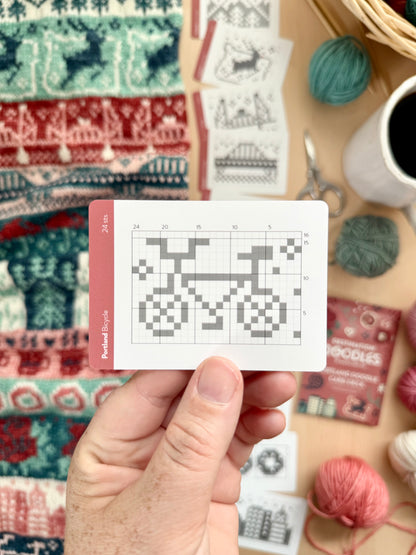 Pacific Knit Co. Portland Doodle Card Deck (Foil Pack)