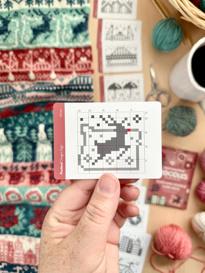 Pacific Knit Co. Portland Doodle Card Deck (Foil Pack)