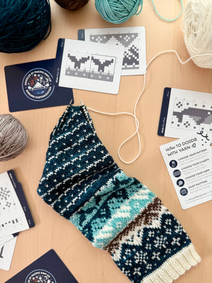 Pacific Knit Co. Alaska Doodle Card Deck (Foil Pack)