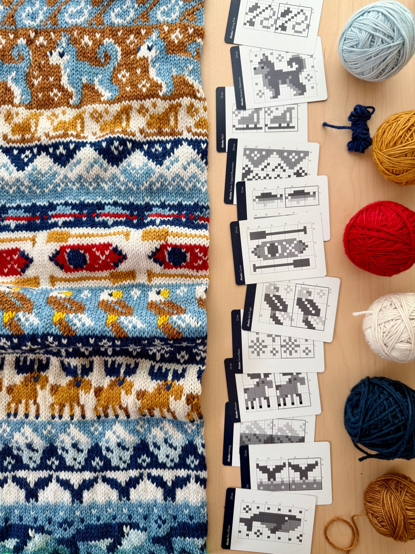 Pacific Knit Co. Alaska Doodle Card Deck (Foil Pack)