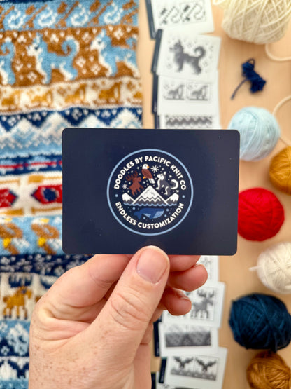 Pacific Knit Co. Alaska Doodle Card Deck (Foil Pack)